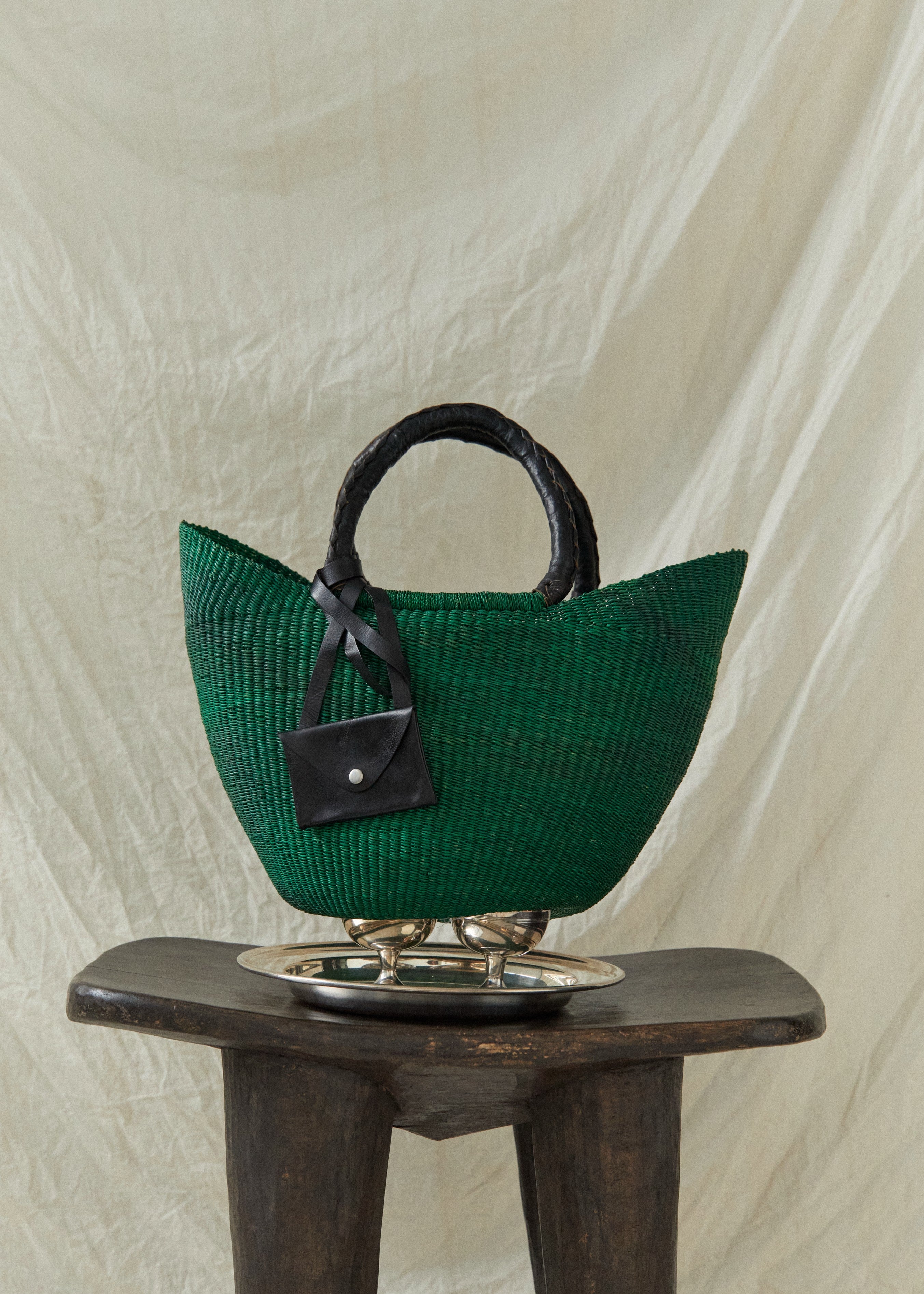 Limited Edition Green Tehei Woven Basket